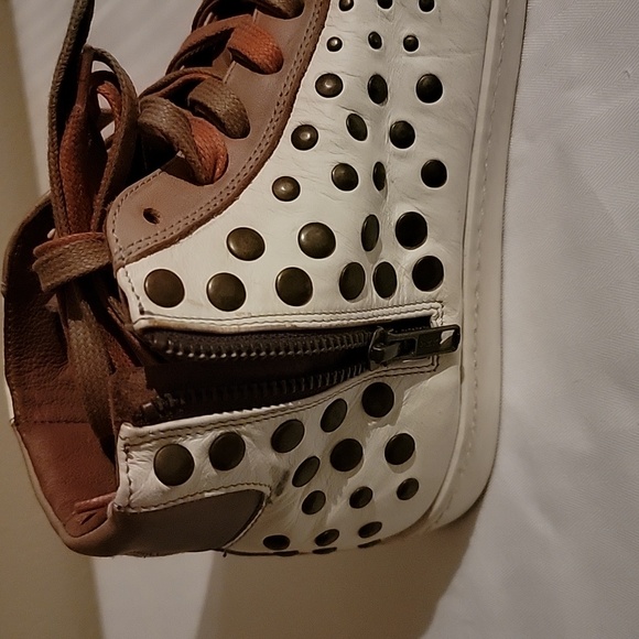 Unique And Vintage Made In Bulgaria Studded Sneakers - Picture 6 of 8
